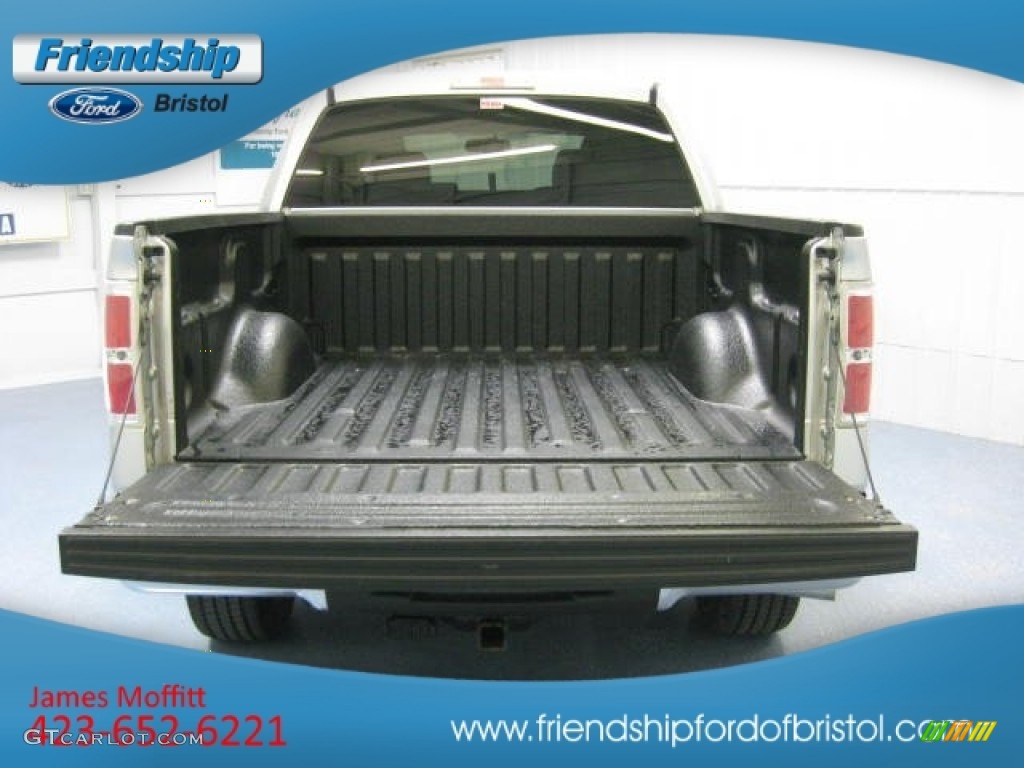2010 F150 XLT SuperCrew 4x4 - Ingot Silver Metallic / Medium Stone photo #6