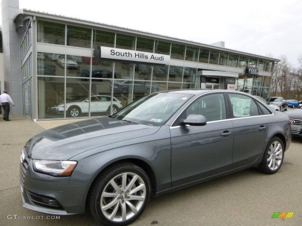 Monsoon Gray Metallic Audi A4