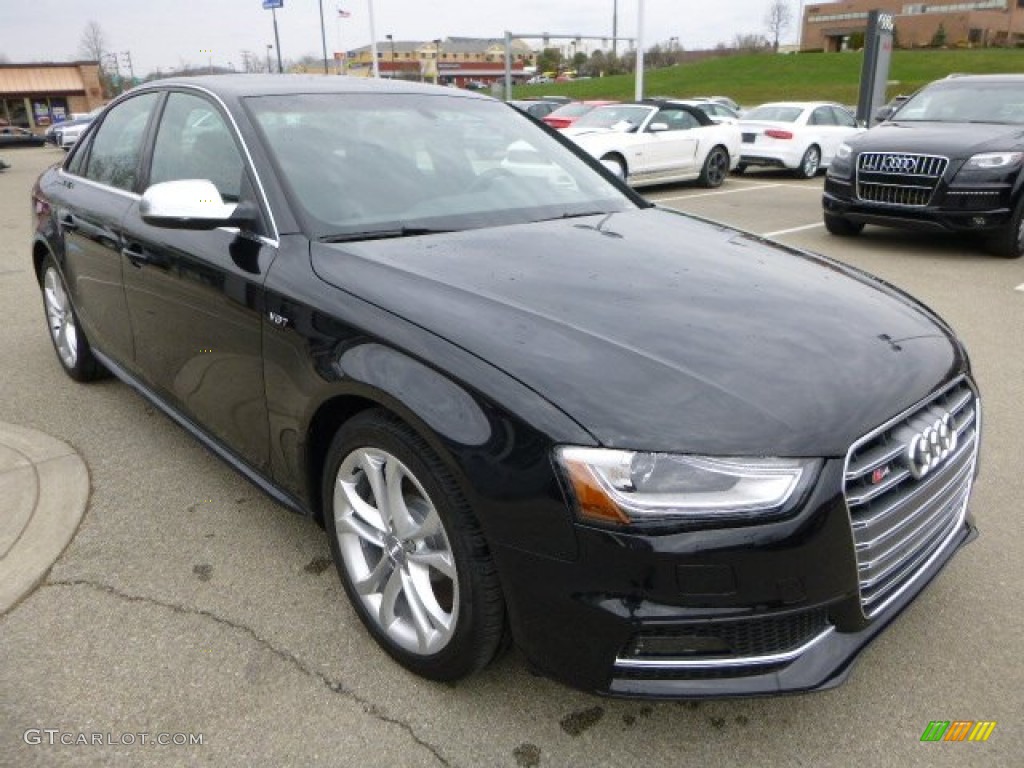 Brilliant Black 2013 Audi S4 3.0T quattro Sedan Exterior Photo #79623676