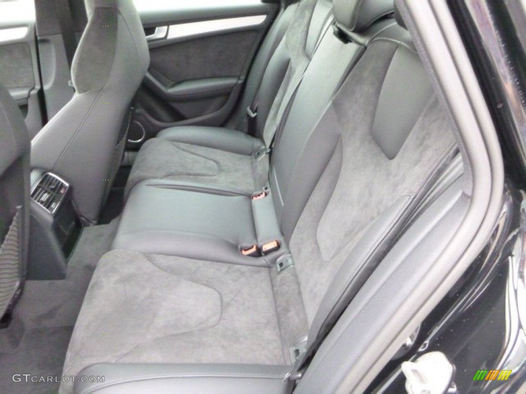 Black Interior 2013 Audi S4 3.0T quattro Sedan Photo #79623708