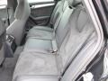 2013 Audi S4 Black Interior Rear Seat Photo