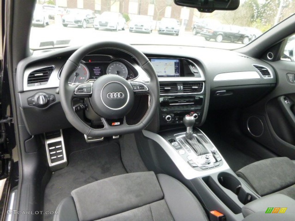 2013 Audi S4 3.0T quattro Sedan Black Dashboard Photo #79623717