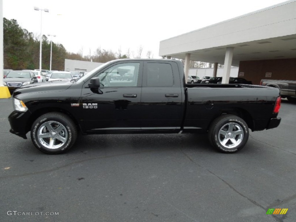Black 2013 Ram 1500 Express Quad Cab Exterior Photo #79623784