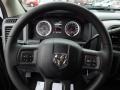 Black/Diesel Gray 2013 Ram 1500 Express Quad Cab Steering Wheel