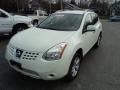 2010 Phantom White Nissan Rogue SL AWD  photo #2