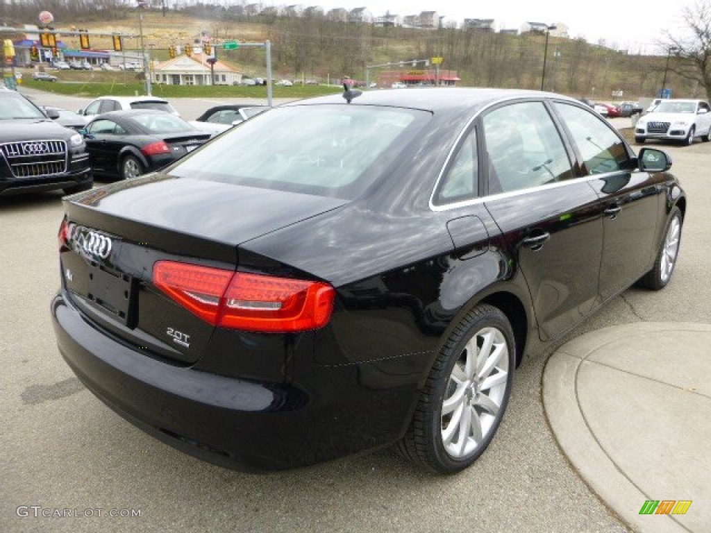 2013 A4 2.0T quattro Sedan - Brilliant Black / Black photo #4