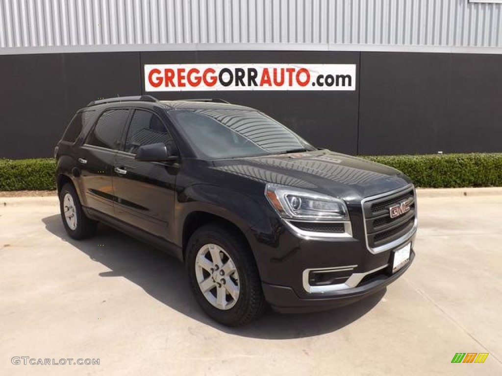 Carbon Black Metallic GMC Acadia