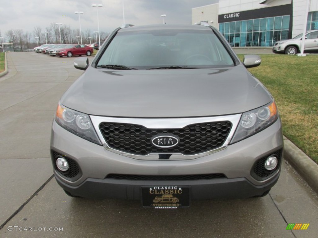 2011 Sorento EX - Titanium Silver / Gray photo #8