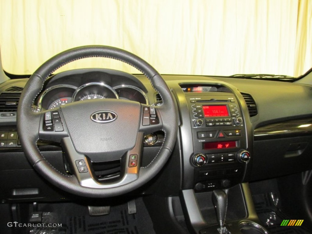 2011 Kia Sorento EX Gray Dashboard Photo #79624600