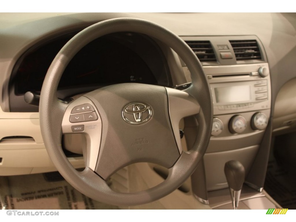 2010 Toyota Camry LE Bisque Steering Wheel Photo #79625728
