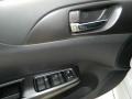 2013 Subaru Impreza STi Carbon Black Leather Interior Door Panel Photo