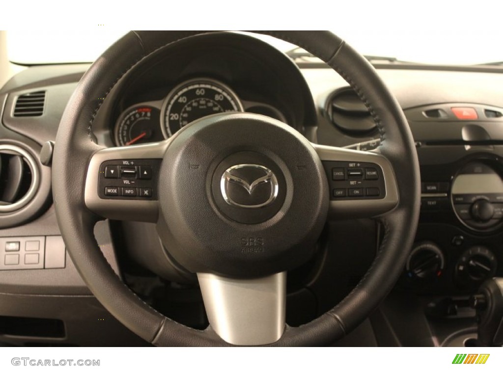 2011 MAZDA2 Touring - Crystal White Pearl / Black photo #5