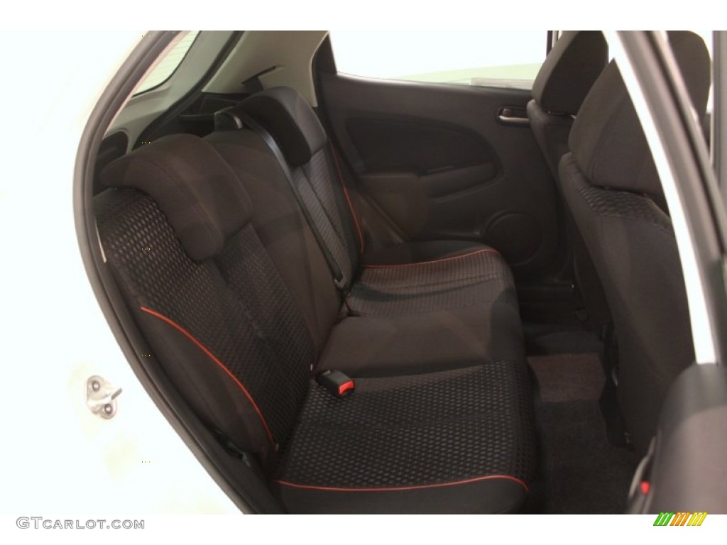 2011 MAZDA2 Touring - Crystal White Pearl / Black photo #11