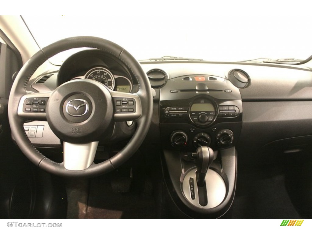 2011 MAZDA2 Touring - Crystal White Pearl / Black photo #13