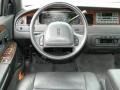 Dark Charcoal 2001 Lincoln Town Car Executive Steering Wheel