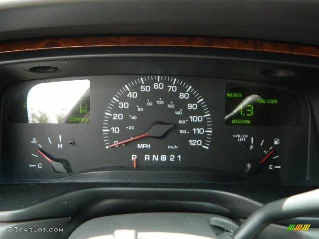 2001 Lincoln Town Car Executive Gauges Photos