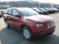 2014 Deep Cherry Red Crystal Pearl Jeep Compass Sport  photo #7