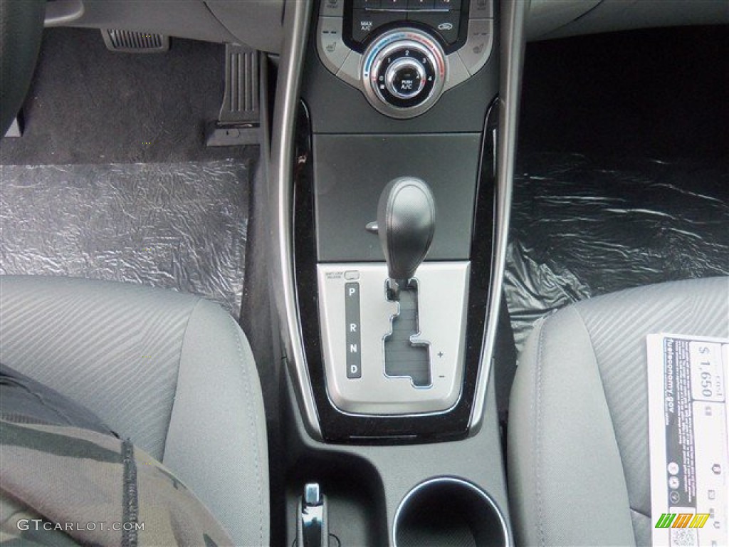 2013 Elantra GLS - Shimmering Air Silver / Gray photo #14