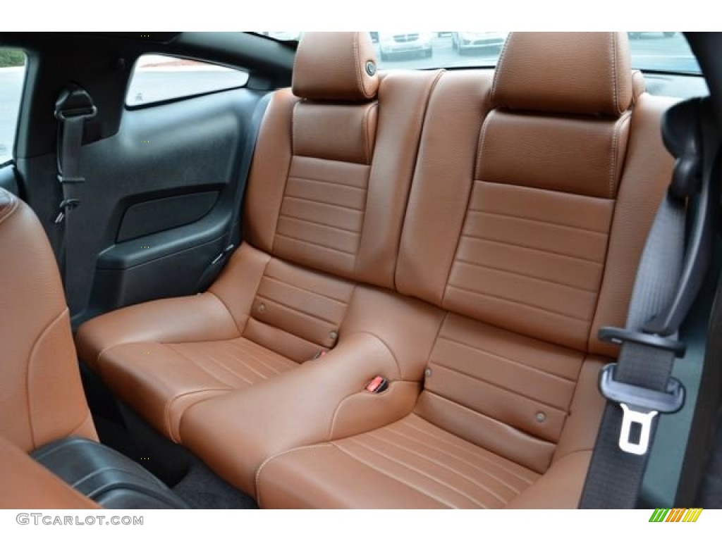 Charcoal Black Interior 2011 Ford Mustang V6 Premium Coupe Photo #79629188