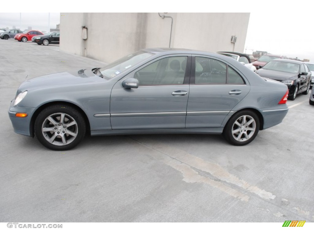 Granite Grey Metallic 2007 Mercedes-Benz C 280 Luxury Exterior Photo #79629425