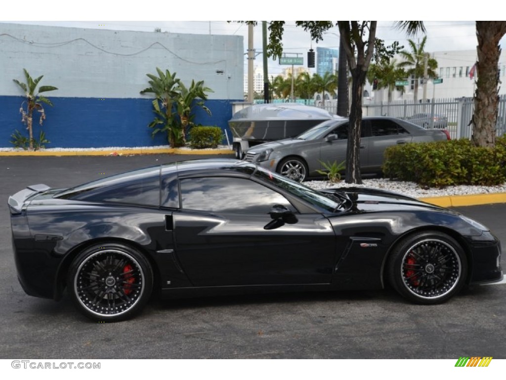 Black 2007 Chevrolet Corvette Z06 Exterior Photo #79630253