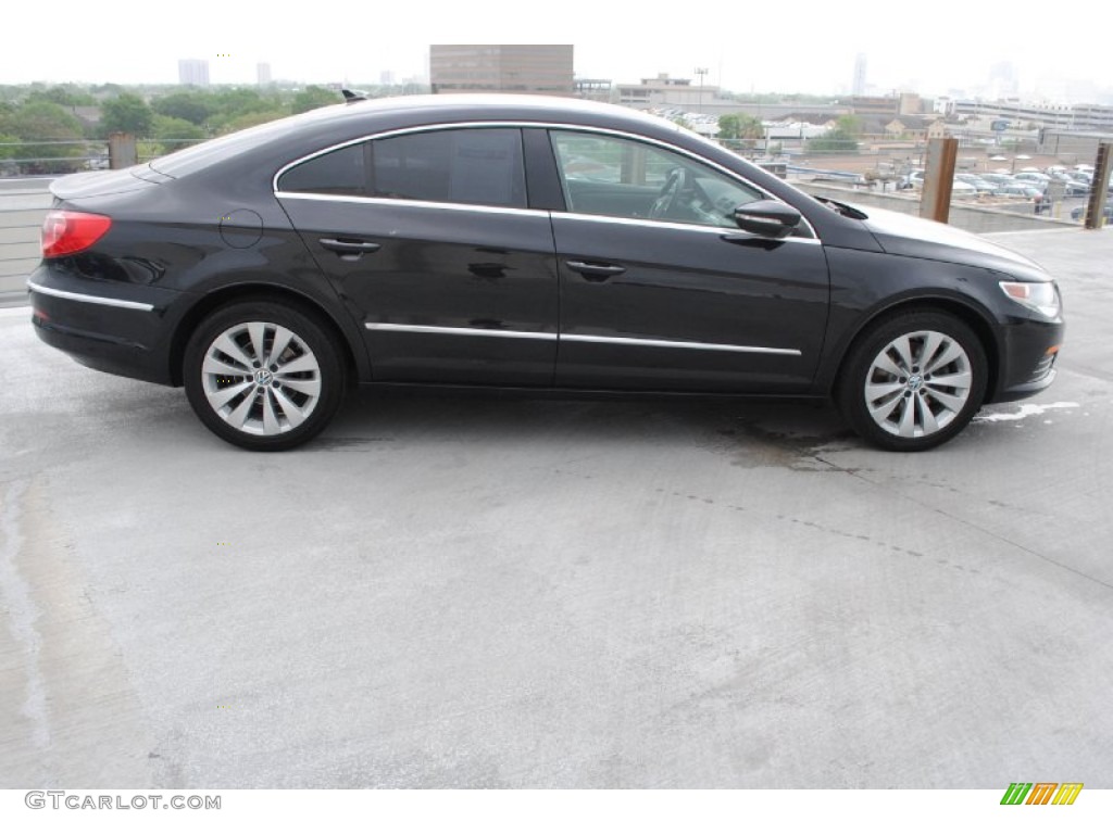 Deep Black Metallic 2011 Volkswagen CC Sport Exterior Photo #79630655