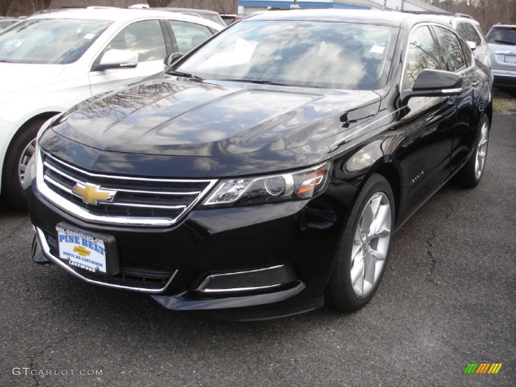 2014 Impala LT - Black / Jet Black/Brownstone photo #1