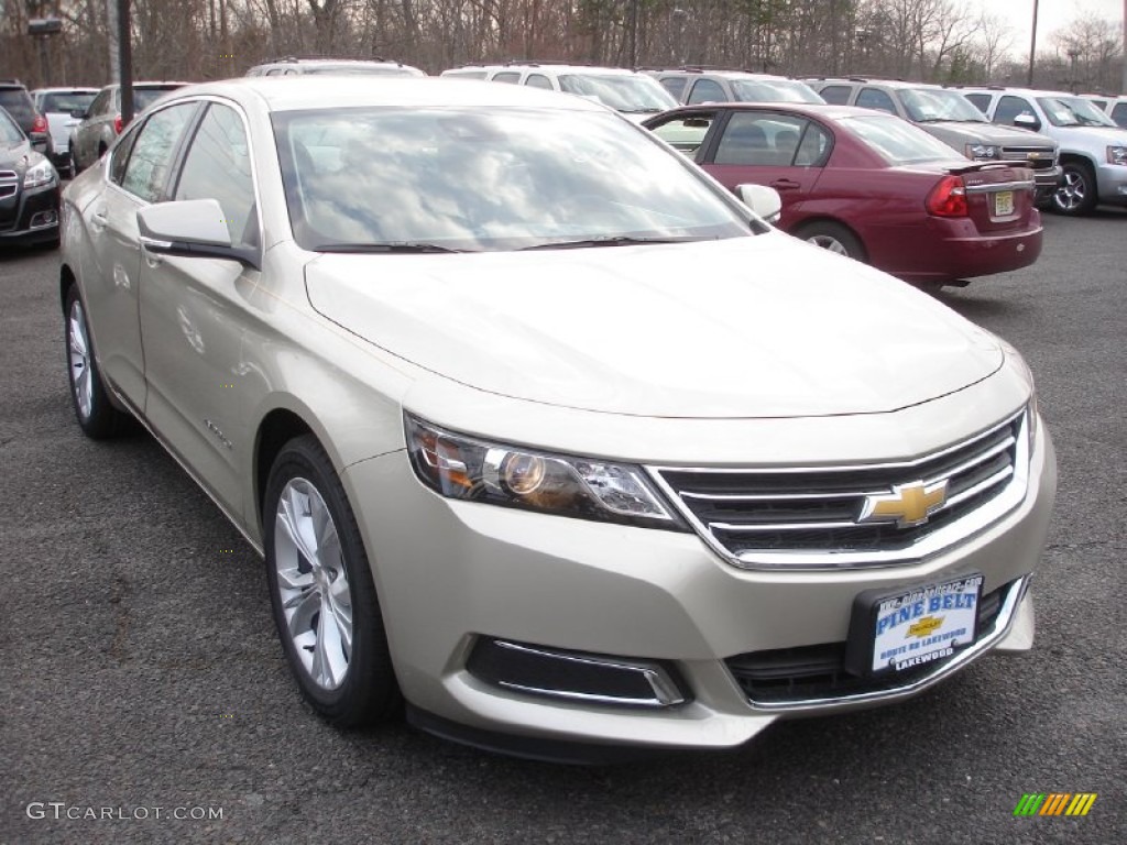 2014 Impala LT - Champagne Silver Metallic / Jet Black/Dark Titanium photo #3