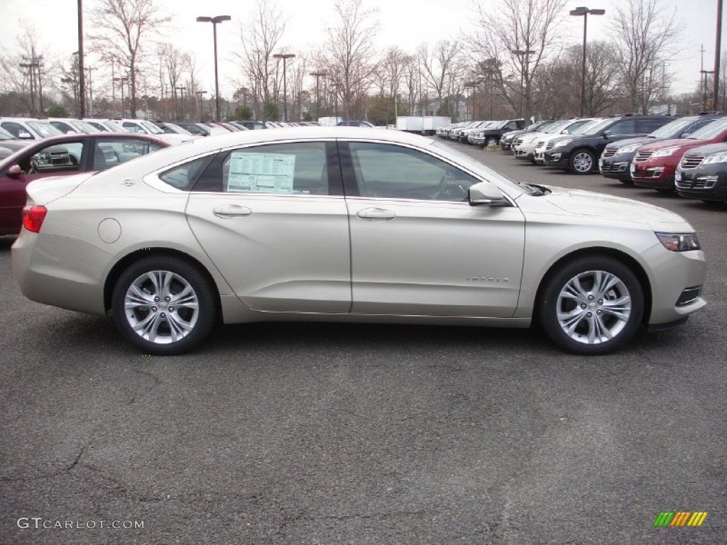 Champagne Silver Metallic 2014 Chevrolet Impala LT Exterior Photo #79631320