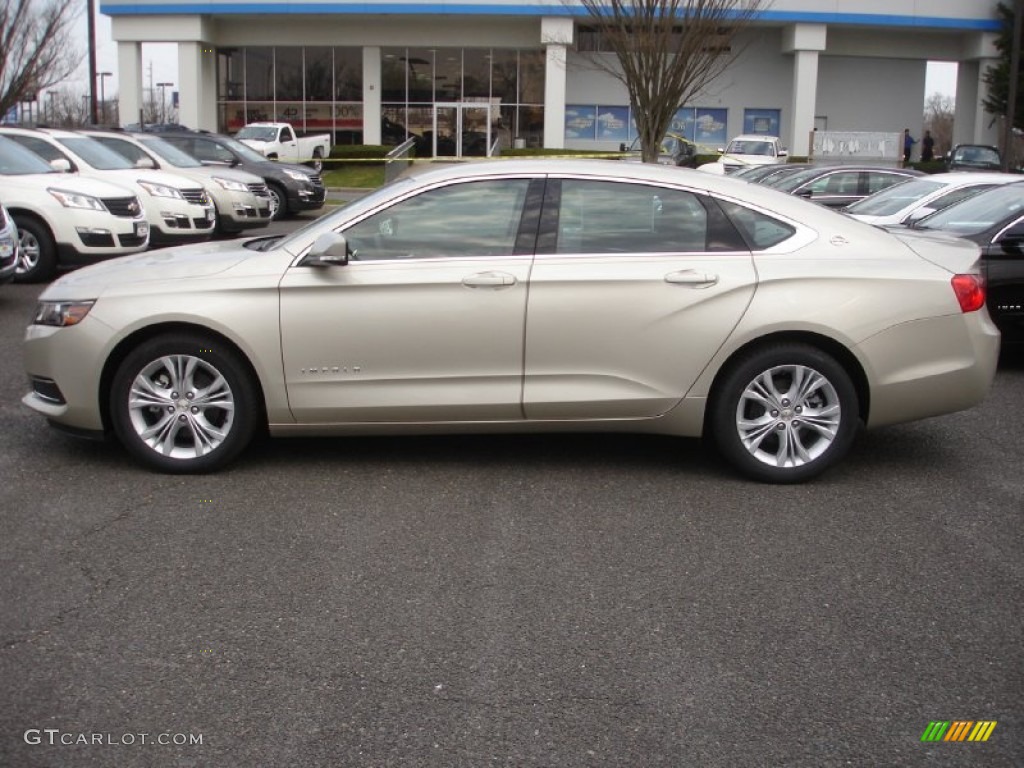 Champagne Silver Metallic 2014 Chevrolet Impala LT Exterior Photo #79631351