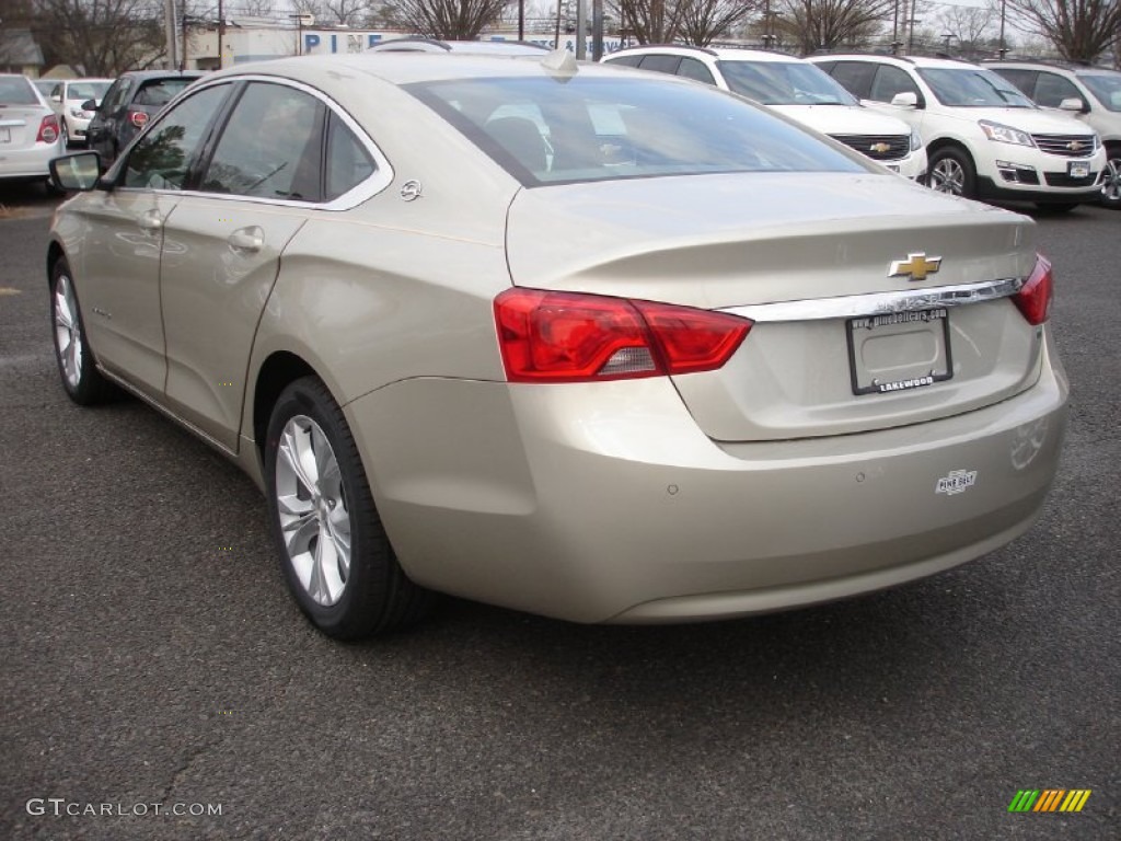 2014 Impala LT - Champagne Silver Metallic / Jet Black/Dark Titanium photo #9