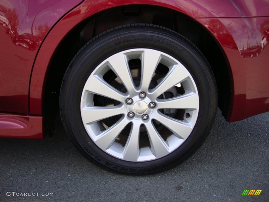 2010 Subaru Legacy 3.6R Limited Sedan Wheel Photo #79631597
