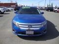 2012 Blue Flame Metallic Ford Fusion SEL  photo #2