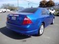 2012 Blue Flame Metallic Ford Fusion SEL  photo #7