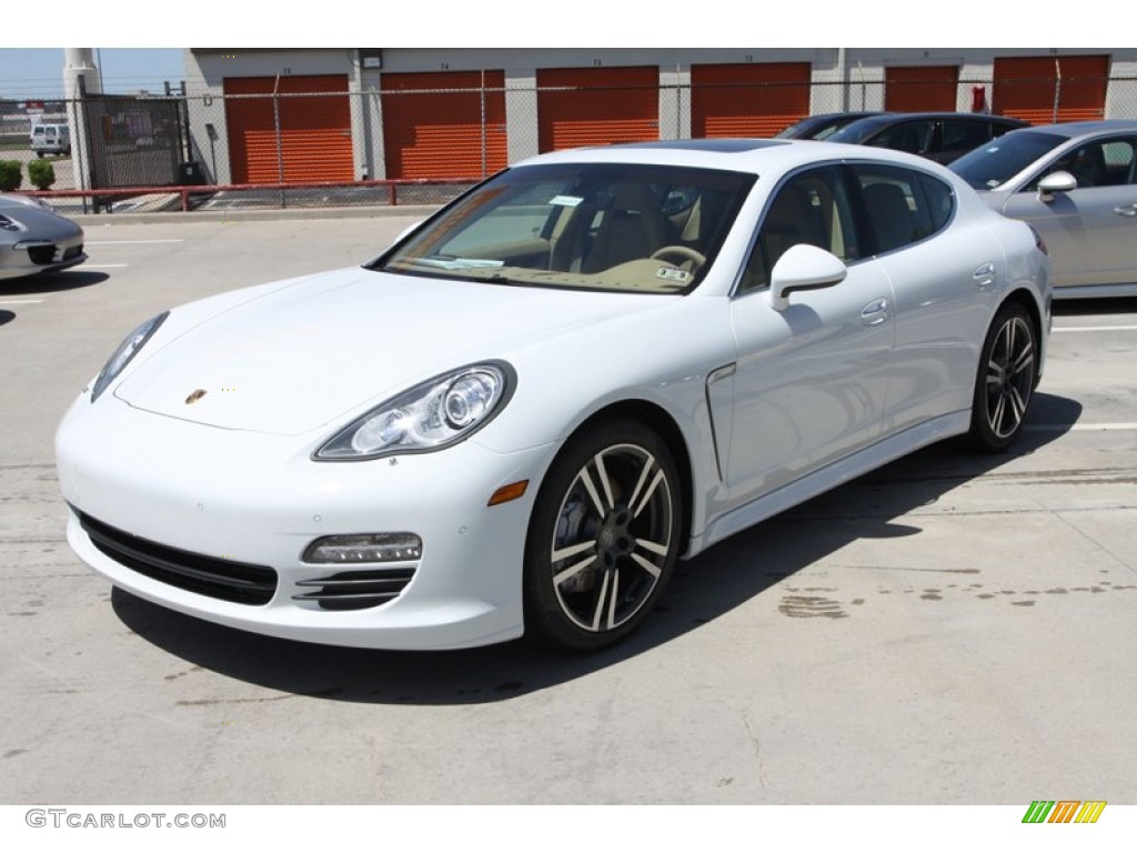 Carrara White 2013 Porsche Panamera S Exterior Photo #79632629