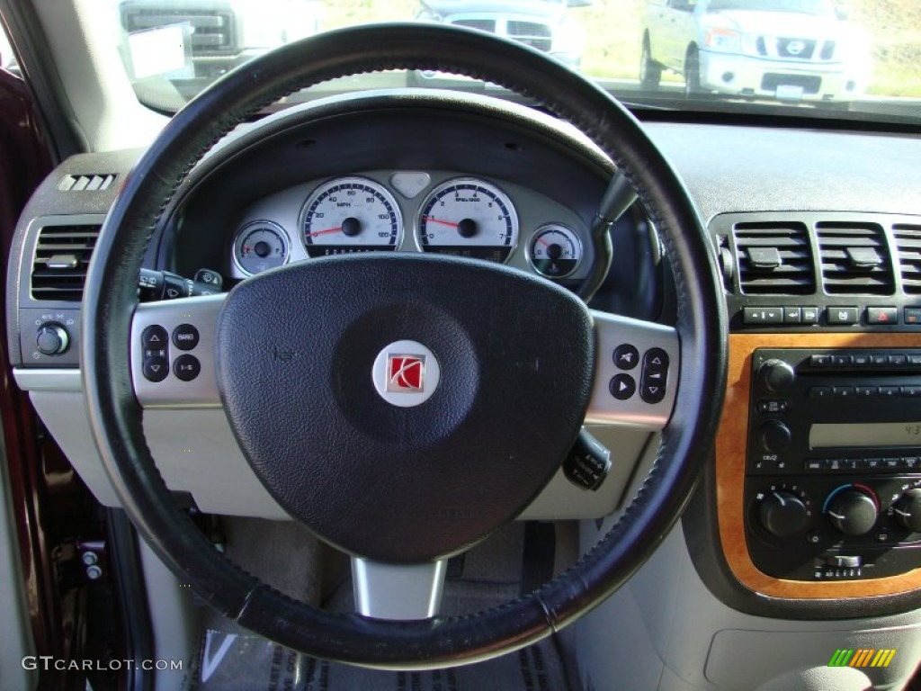 2006 Saturn Relay 2 Gray Steering Wheel Photo #79632875