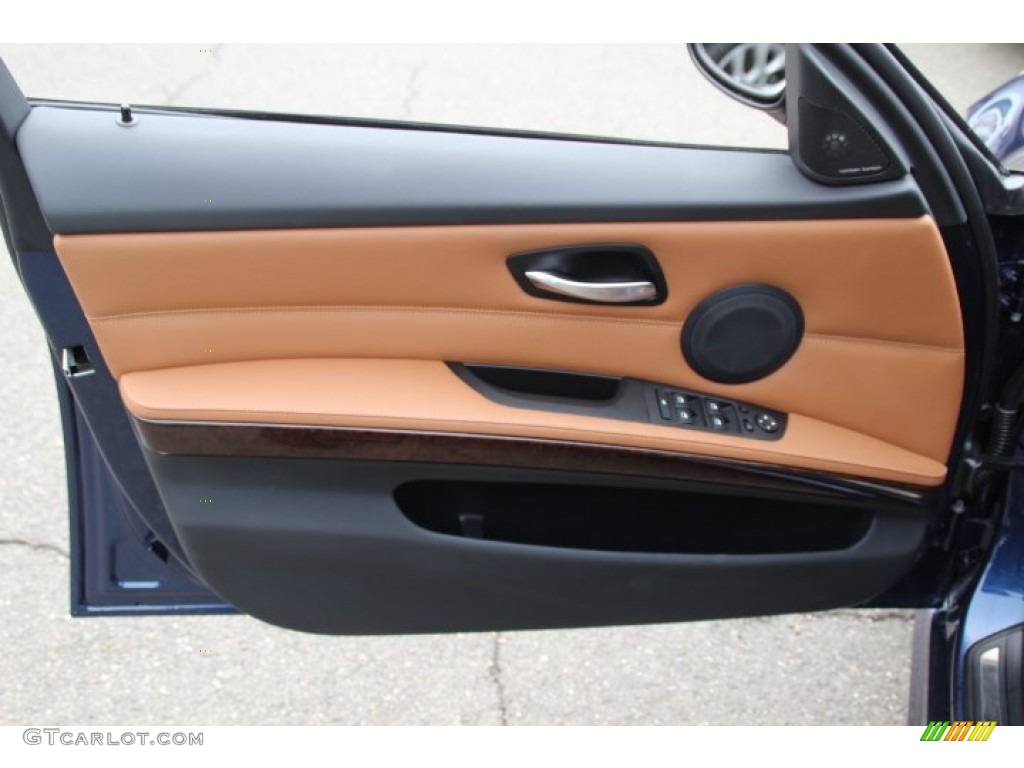 2011 3 Series 328i xDrive Sedan - Deep Sea Blue Metallic / Saddle Brown Dakota Leather photo #9