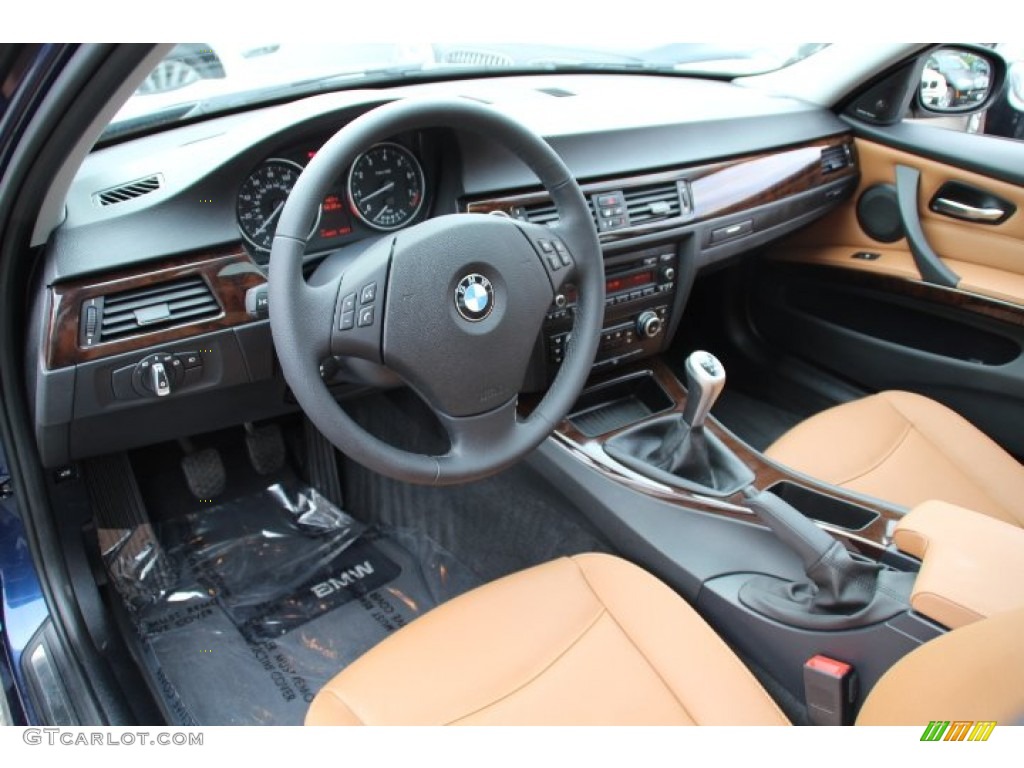 2011 3 Series 328i xDrive Sedan - Deep Sea Blue Metallic / Saddle Brown Dakota Leather photo #10
