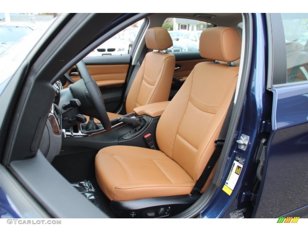 2011 3 Series 328i xDrive Sedan - Deep Sea Blue Metallic / Saddle Brown Dakota Leather photo #12
