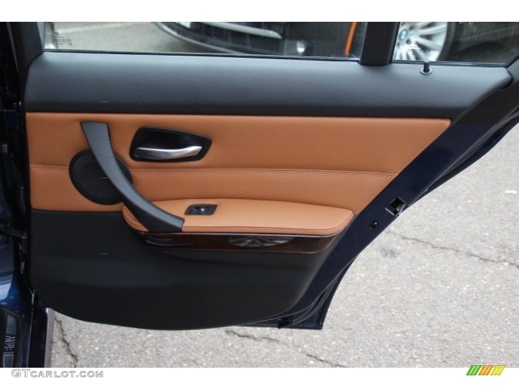 2011 3 Series 328i xDrive Sedan - Deep Sea Blue Metallic / Saddle Brown Dakota Leather photo #23