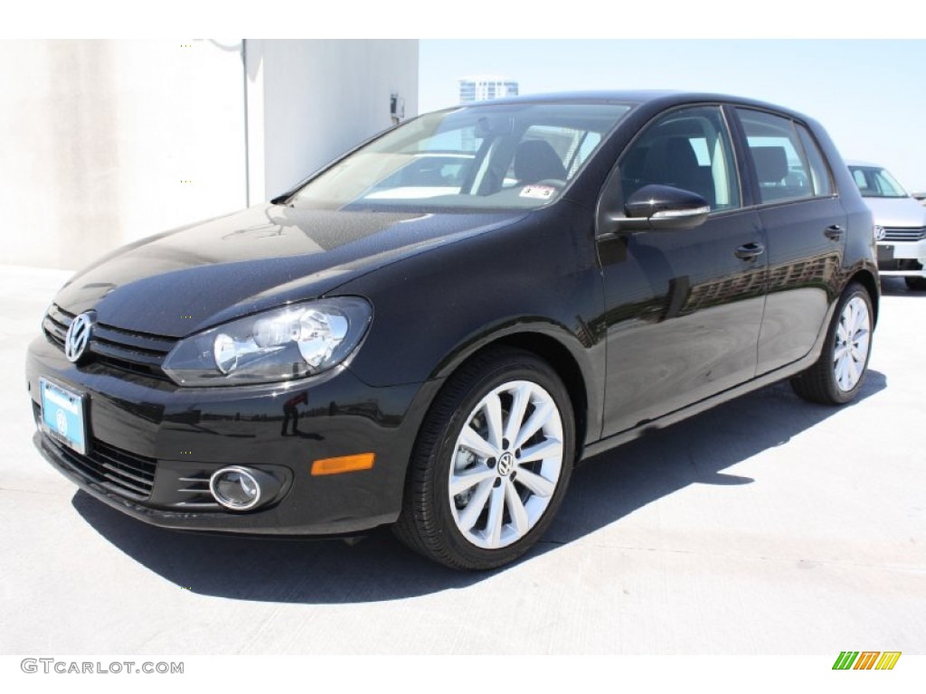 Black 2013 Volkswagen Golf 4 Door TDI Exterior Photo #79634432