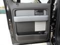 Steel Gray 2012 Ford F150 XLT SuperCrew 4x4 Door Panel