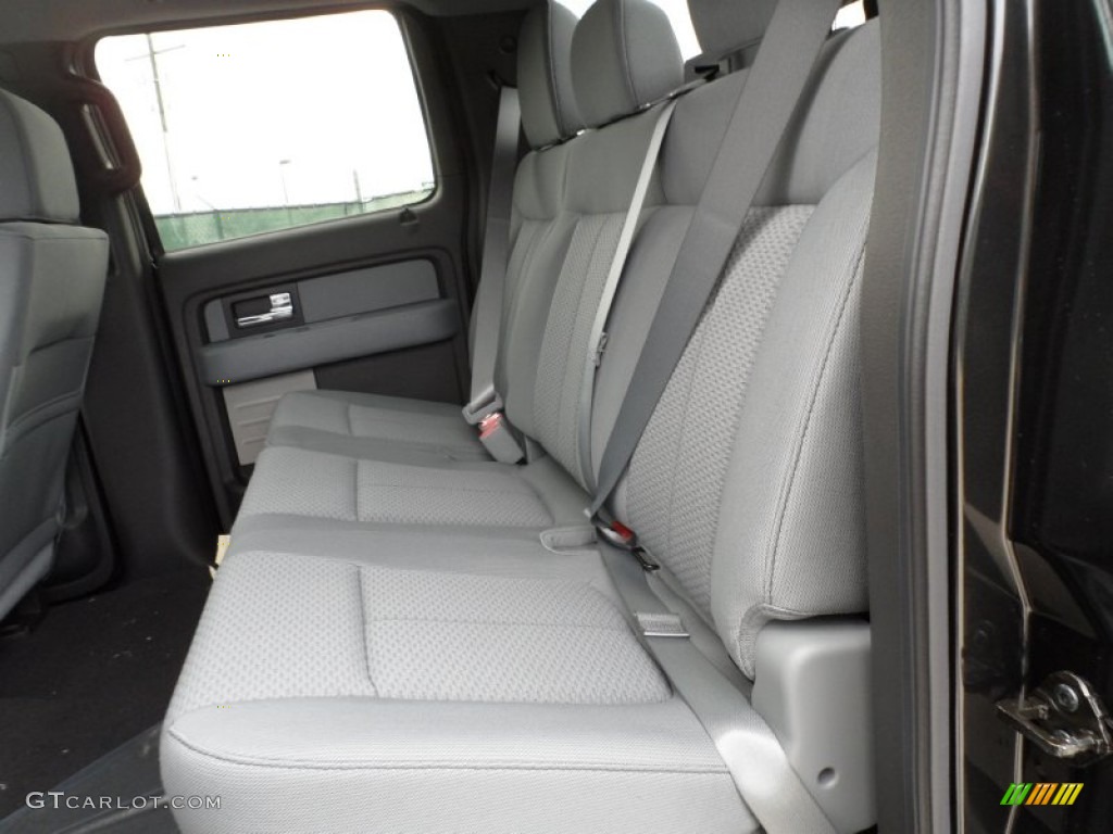 2012 Ford F150 XLT SuperCrew 4x4 Rear Seat Photo #79634687