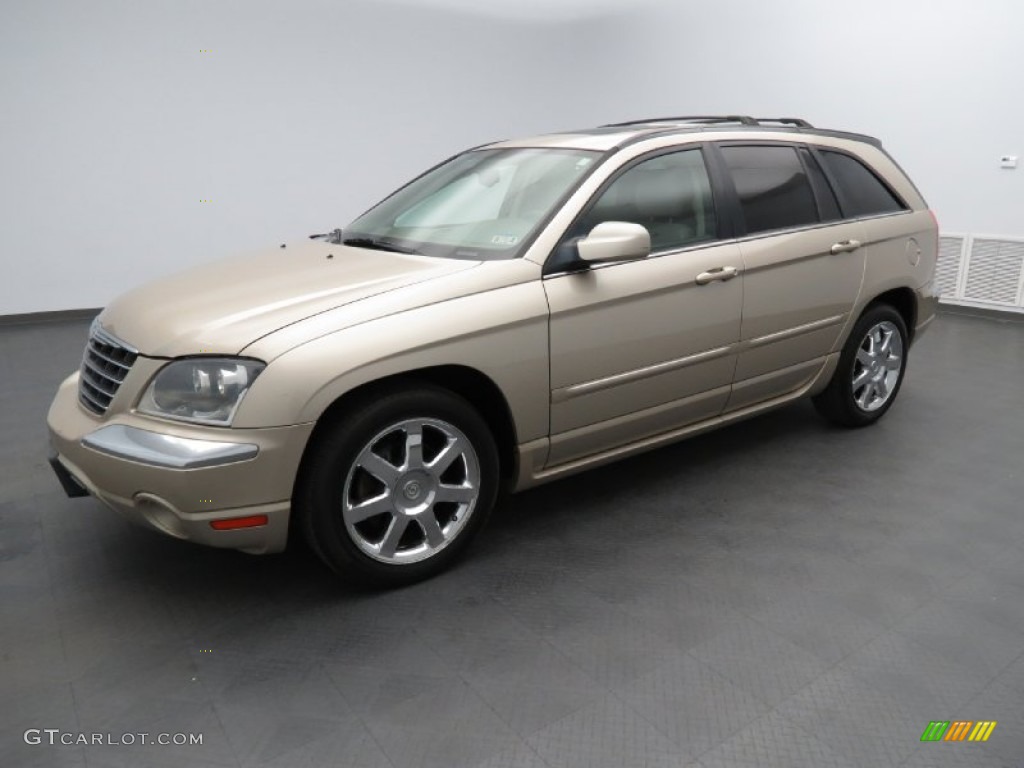 Linen Gold Metallic Pearl 2005 Chrysler Pacifica Limited AWD Exterior Photo #79635091