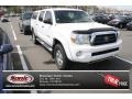 Super White 2007 Toyota Tacoma V6 TRD Double Cab 4x4