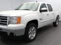 2013 Summit White GMC Sierra 1500 SLE Crew Cab  photo #2