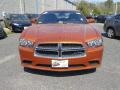 2011 Toxic Orange Pearl Dodge Charger SE  photo #9