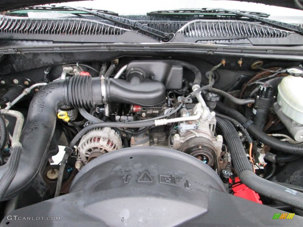 2004 Silverado 1500 LS Extended Cab - Dark Gray Metallic / Dark Charcoal photo #14