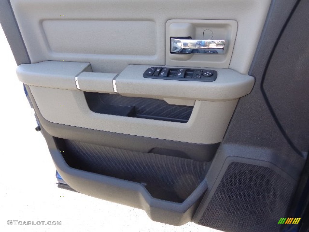 2010 Ram 3500 Big Horn Edition Crew Cab 4x4 Dually - Deep Water Blue / Dark Slate/Medium Graystone photo #17