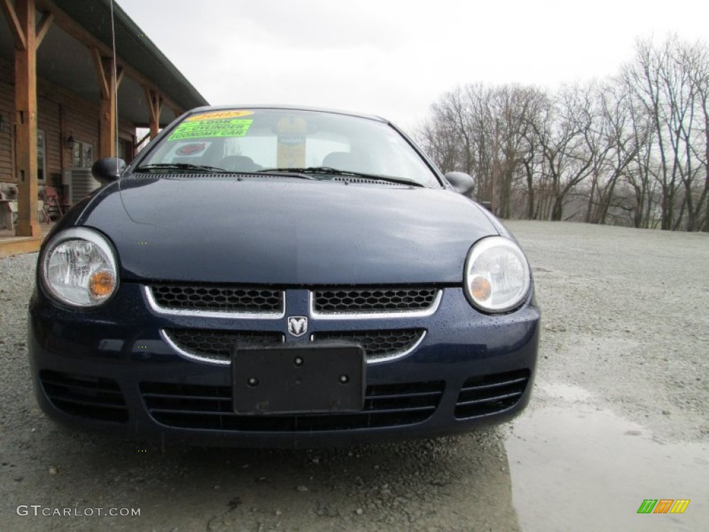 2005 Neon SXT - Midnight Blue Pearlcoat / Dark Slate Gray photo #3